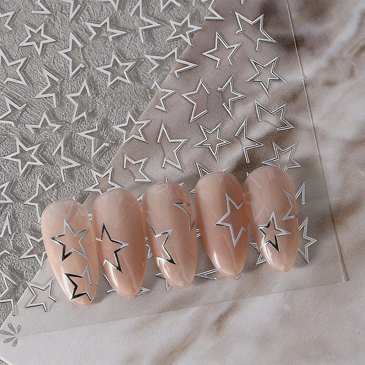 Decorative Star Nail Art Nail Stickers