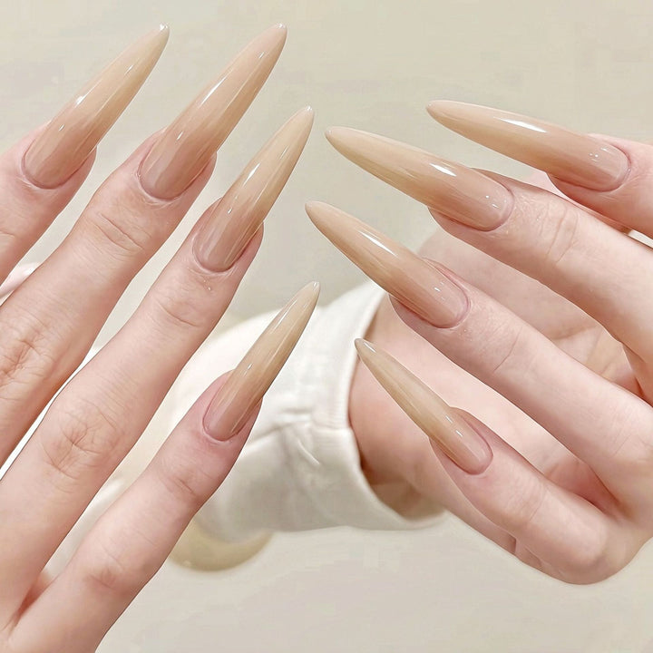 Premium Long-Lasting Almond-Shaped Press-On Nails