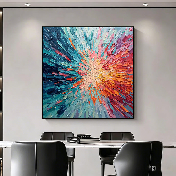 Abstract Impressionist Wall Art