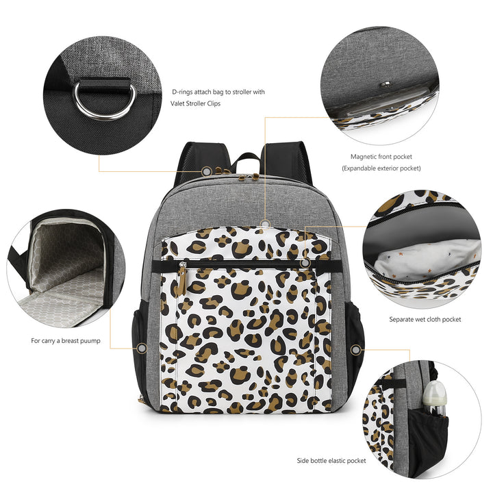 Backpack with Modern Animal Pattern Kalsten