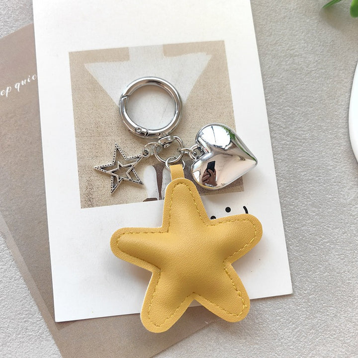 Keychain with star and heart design Kalsten