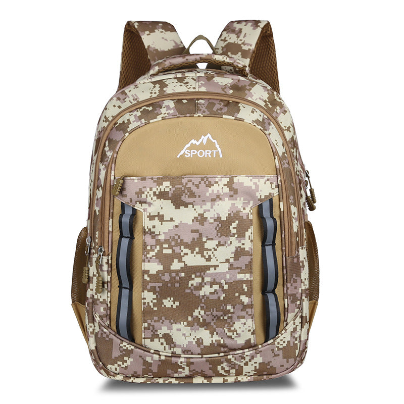 Spacious Digital Camo Backpack