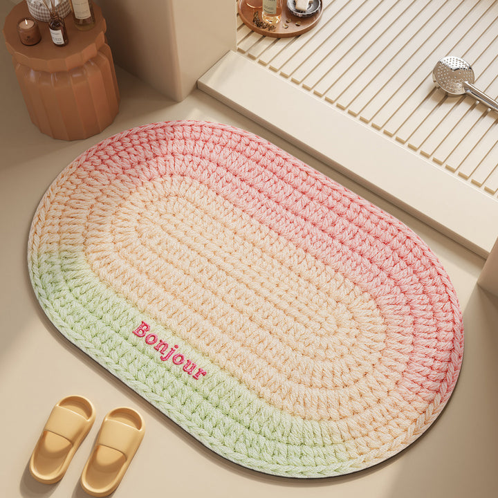 Plush Bath Mat Kalsten