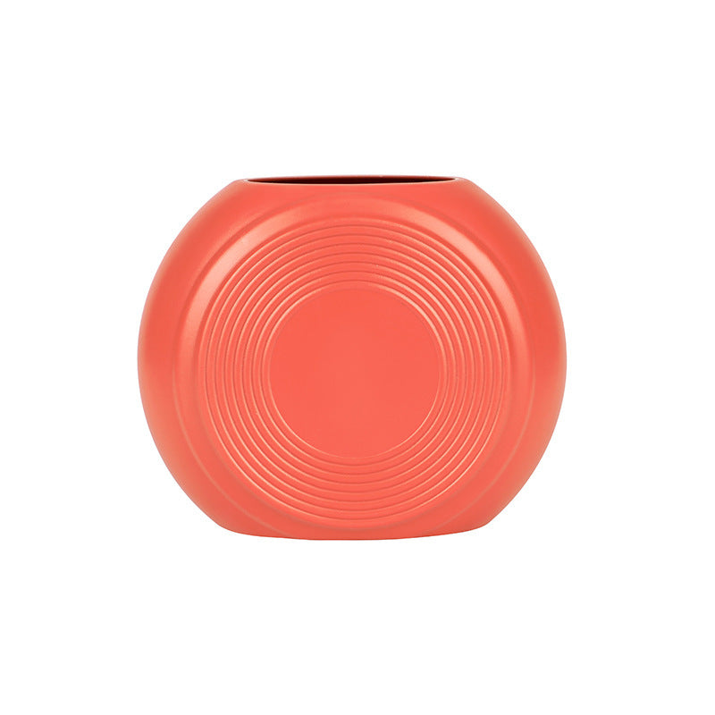 Artistic Round Decorative Planter Kalsten