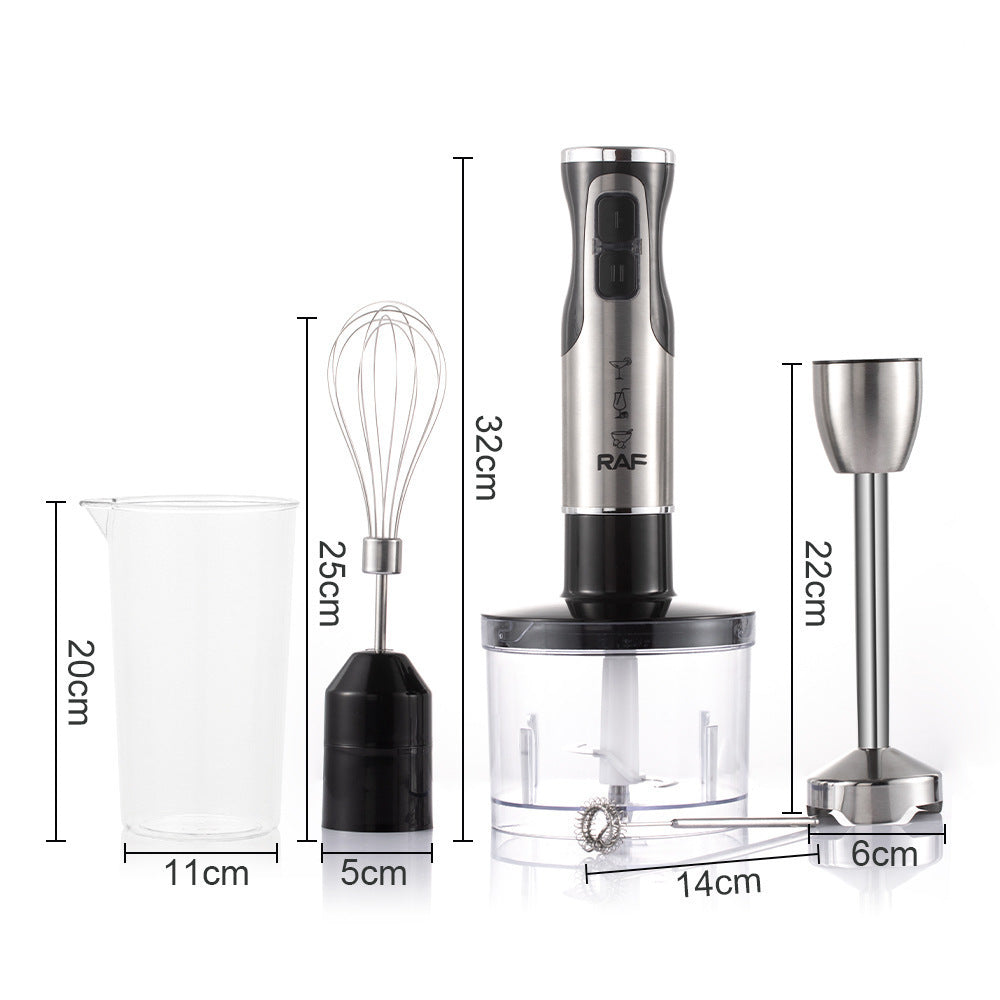 Multi-Functional Handheld Immersion Blender Set with Attachments Kalsten