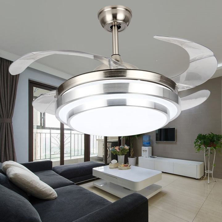 Contemporary Ceiling Fan Light Fixture