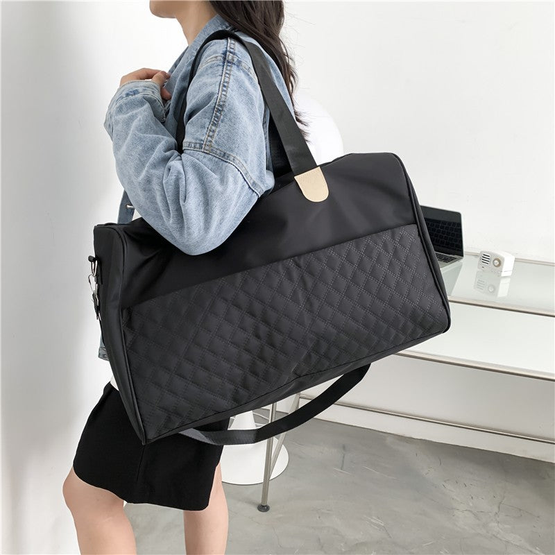 Stylish Quilted Sports Duffle Bag Kalsten