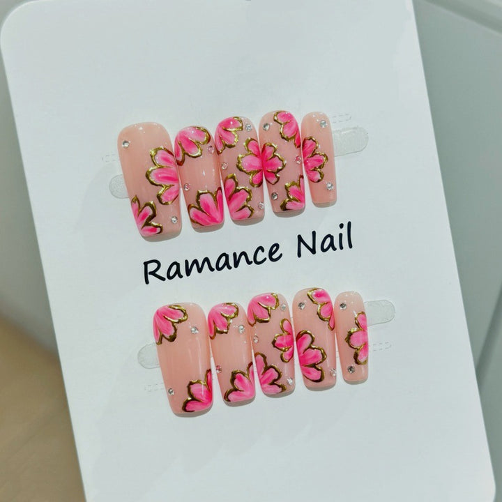 Floral Blossom Nail Art Set Kalsten