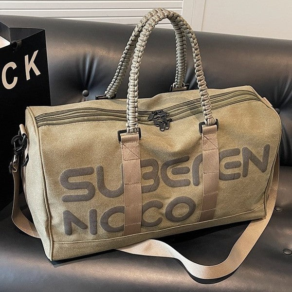 Durable Canvas Travel Duffel