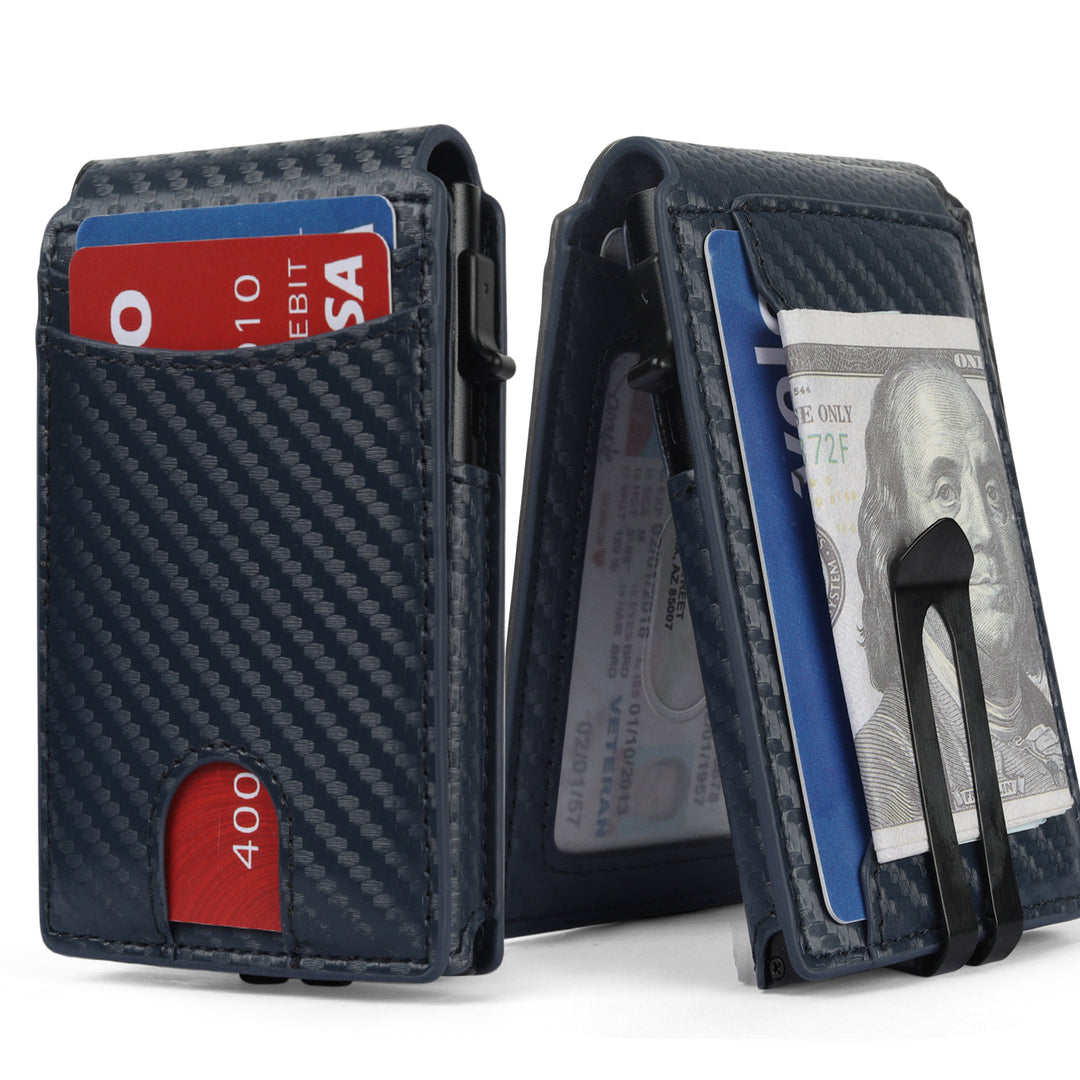 Carbon Fiber RFID Secure Slim Cardholder Kalsten
