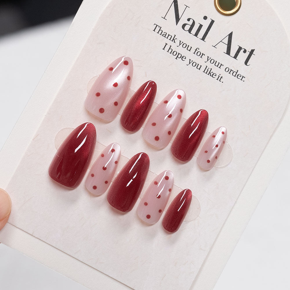 Elegant Artistic Stiletto Press-On Nails
