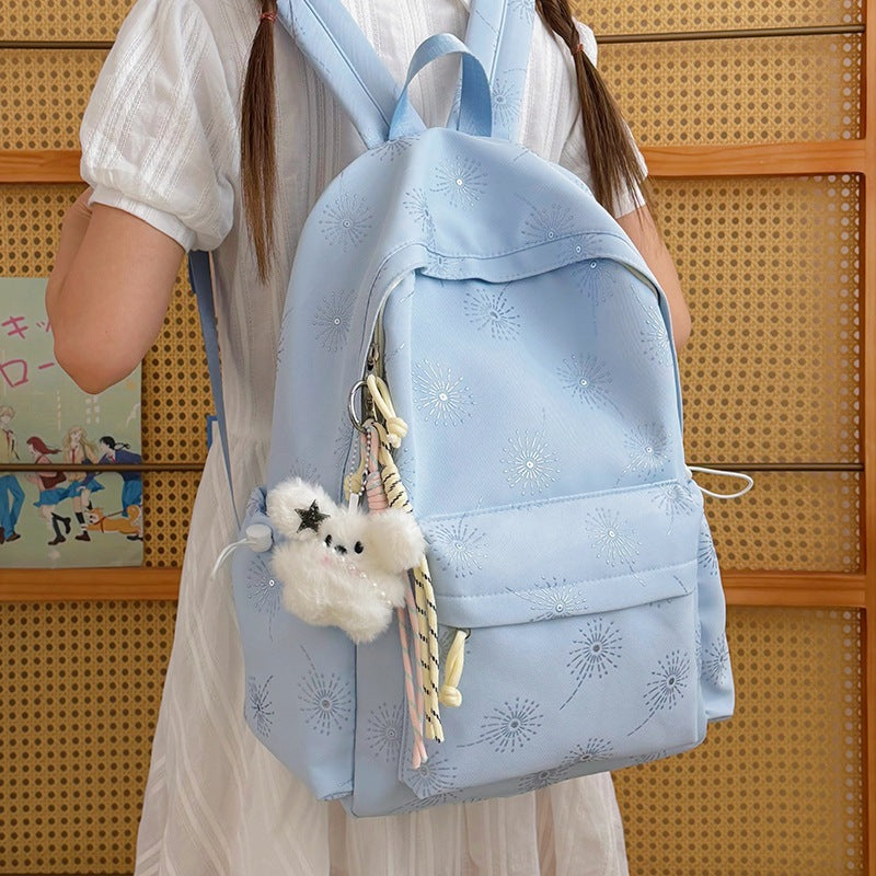 Chic Patterned School Backpack Kalsten