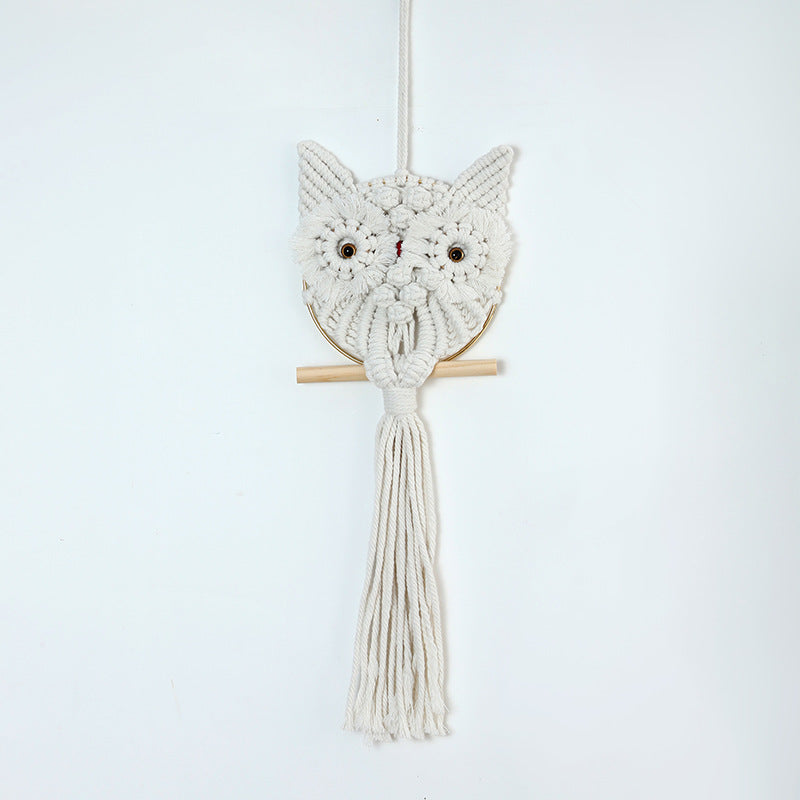 Macrame Owl Wall Hanging Kalsten