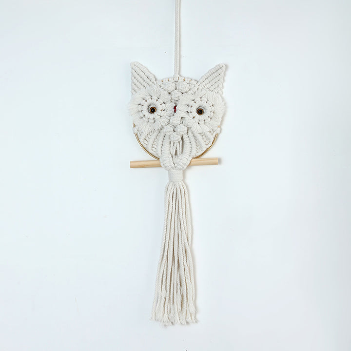 Macrame Owl Wall Hanging Kalsten