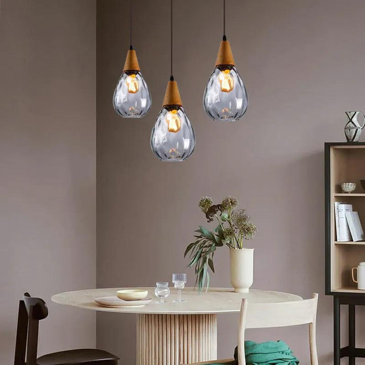 Artistic Teardrop Pendant Light