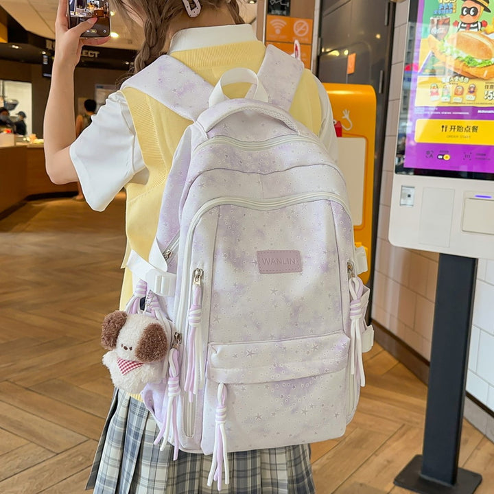 Stylish Star-Patterned Backpack Kalsten 1791205965