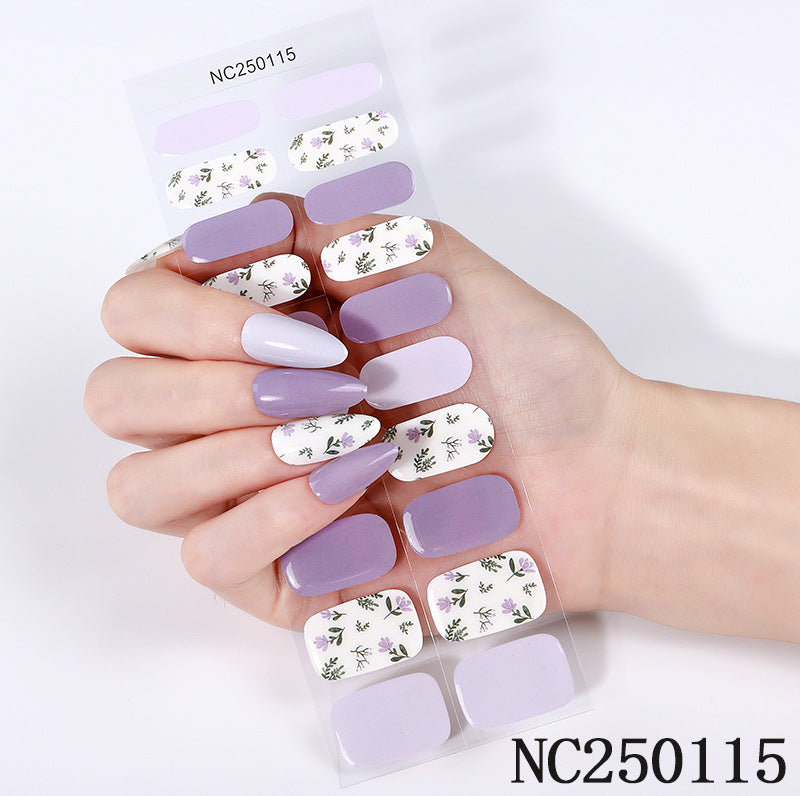 Stylish Faux Animal Print Nail Wraps