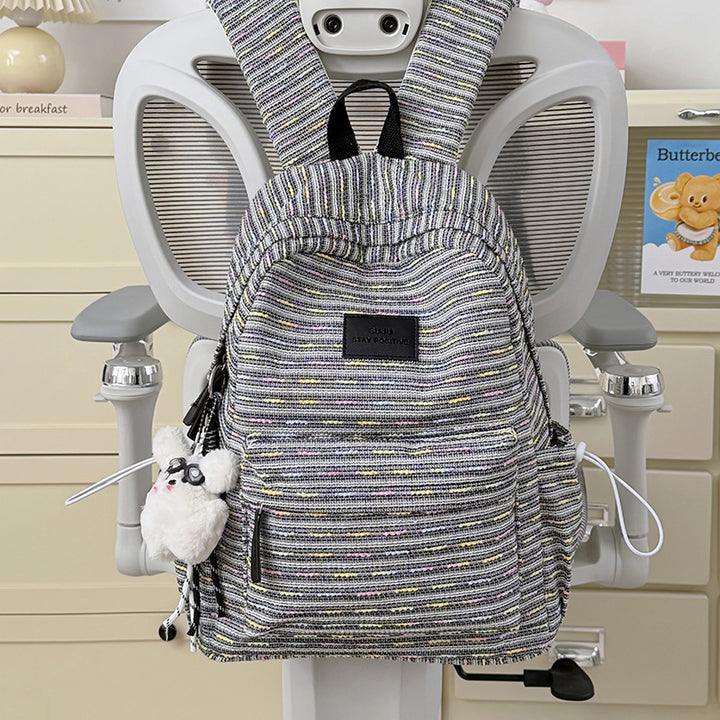Trendy Textured Backpack Kalsten