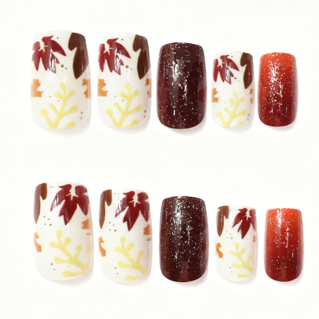 Fall Inspired Nail Art Set Kalsten