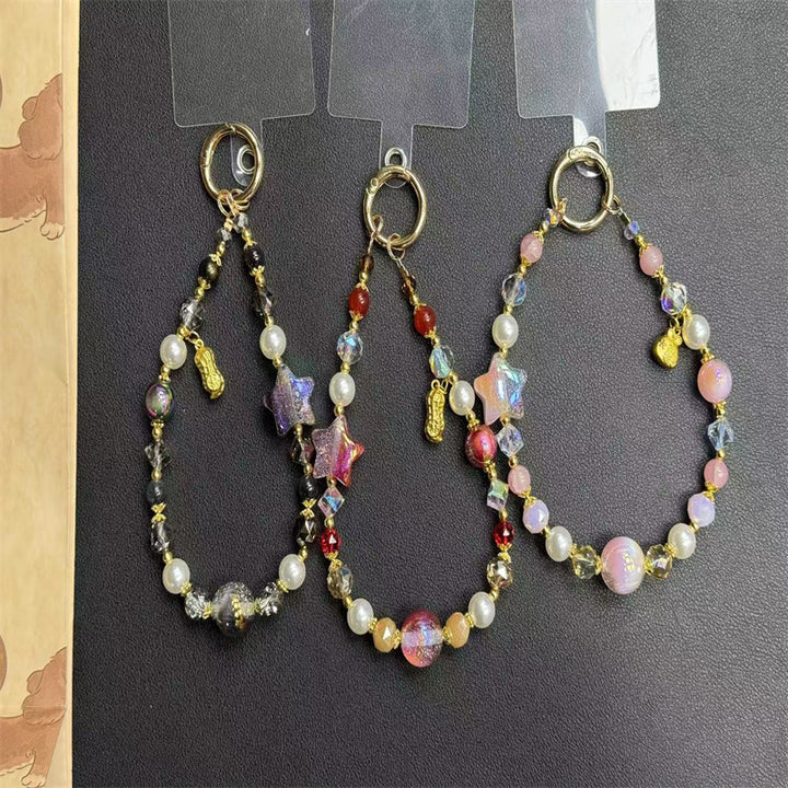 Colorful Charm Beaded Keychain Kalsten