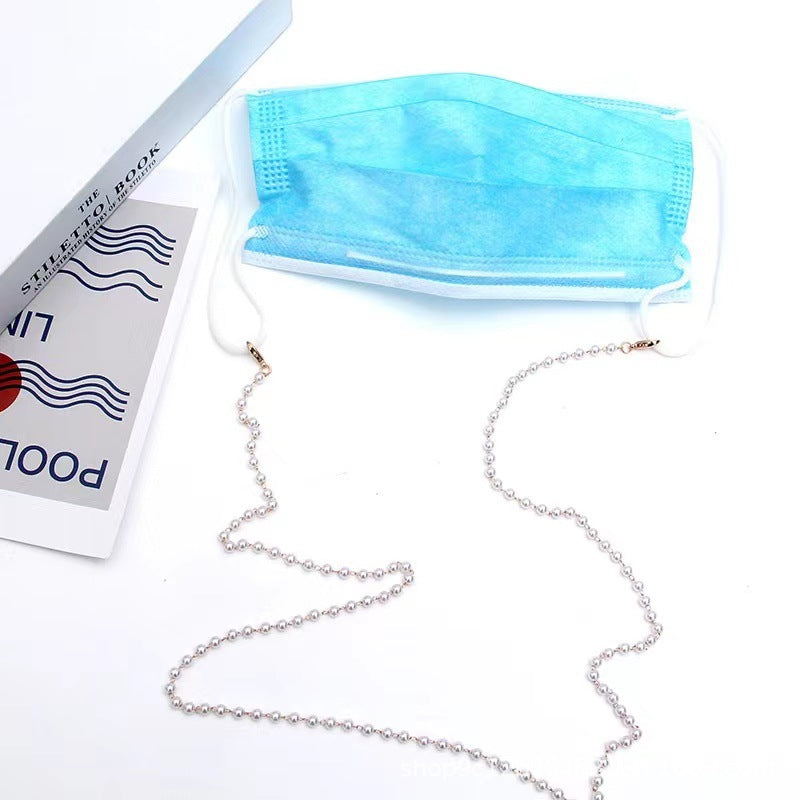 Beaded Eyewear Chain with Secure Fastening Kalsten