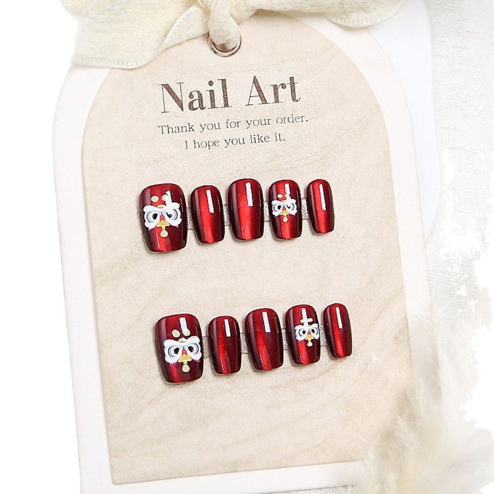 Decorative Themed Press-On Nails