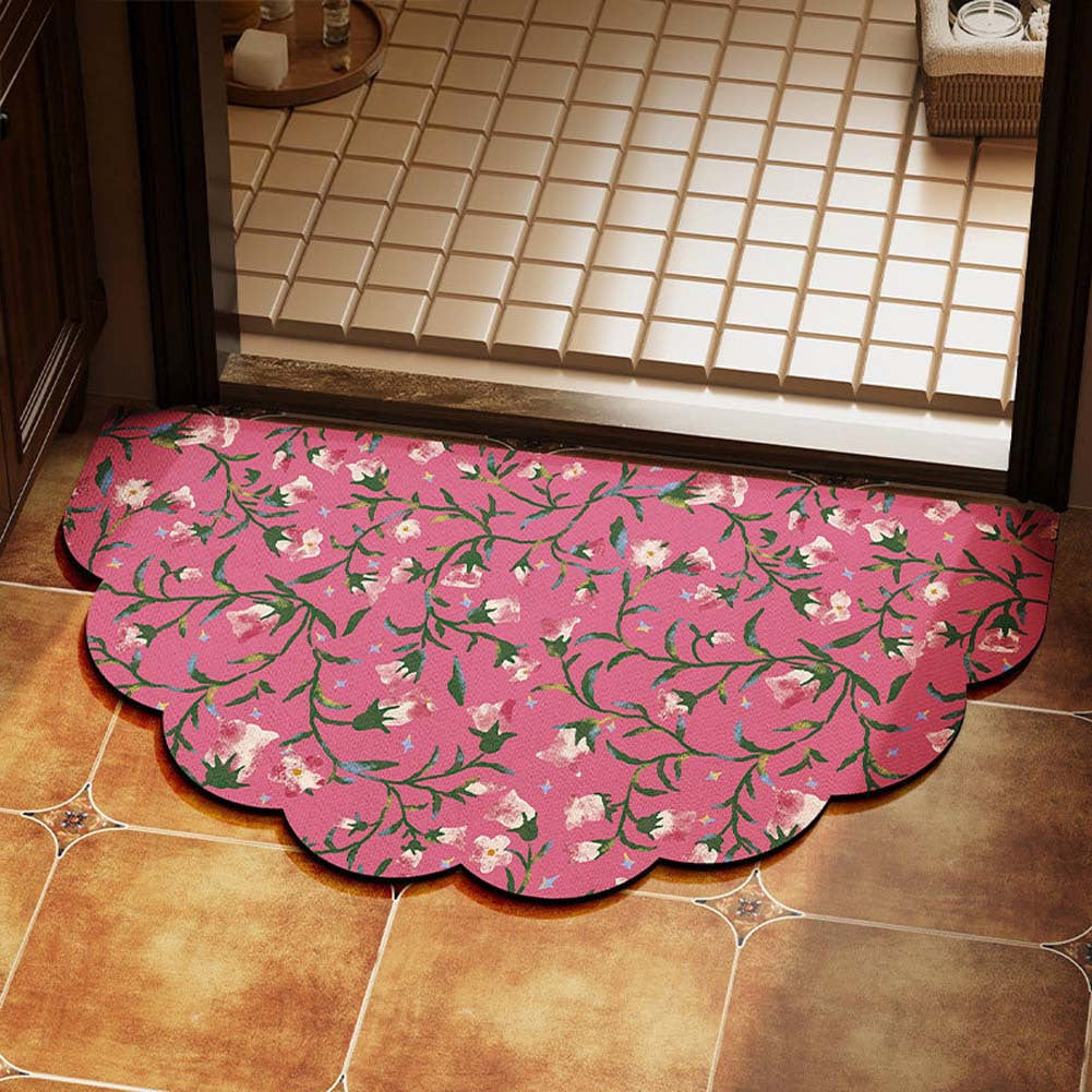 Decorative Floral Area Rug