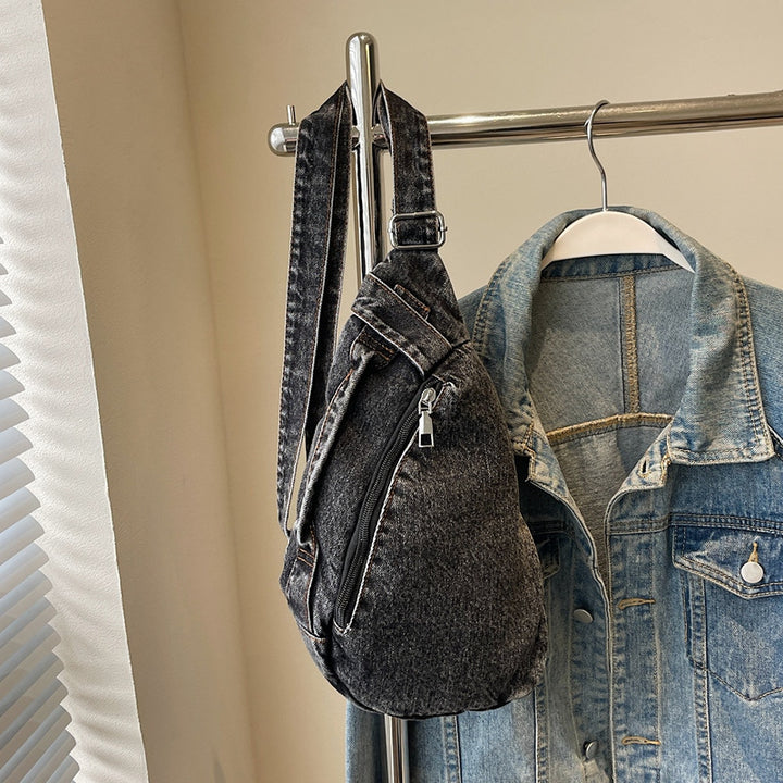 Casual Denim Sling Bag Kalsten