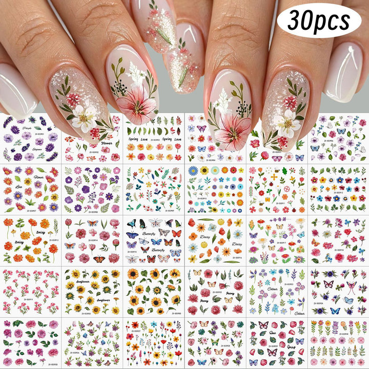Creative Nail Art Sticker Collection