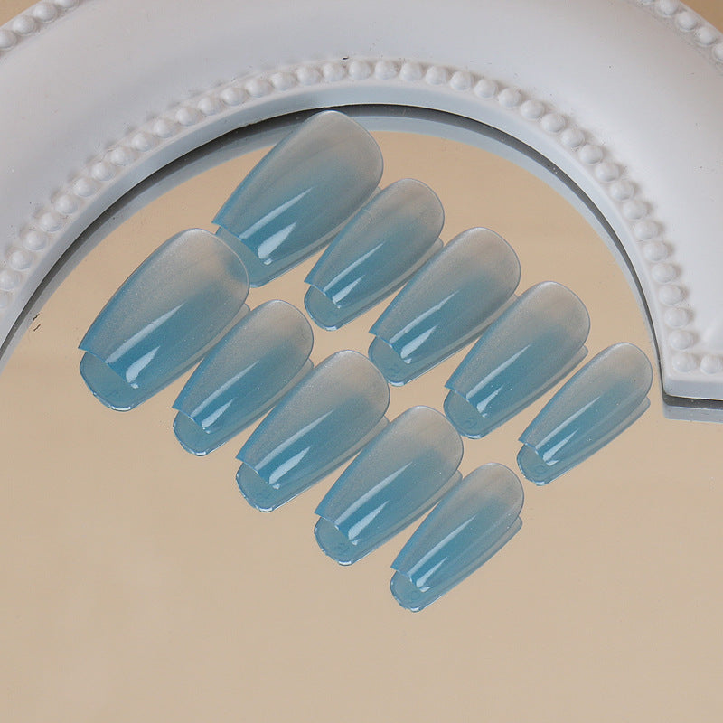 Ombre Press-On Nails with Glossy Finish Kalsten