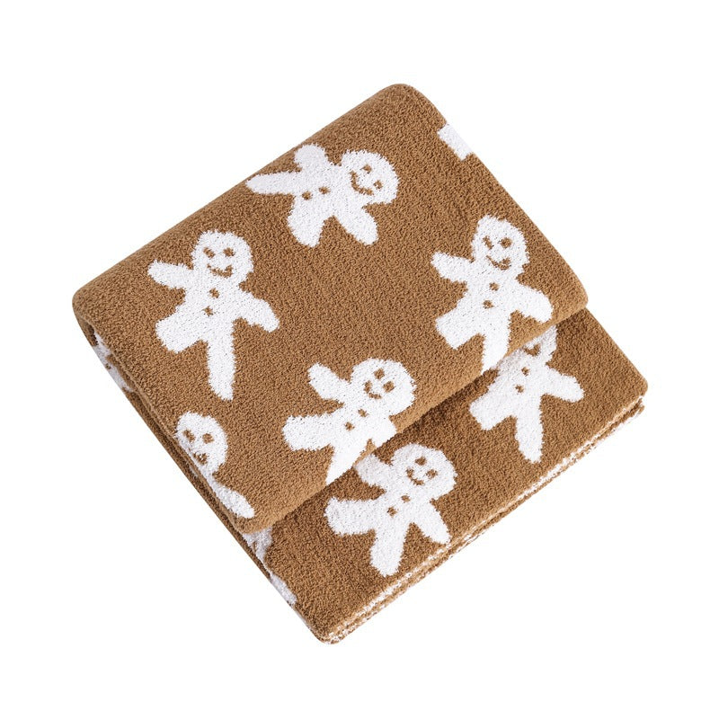 Decorative Knit Throw Blanket Kalsten