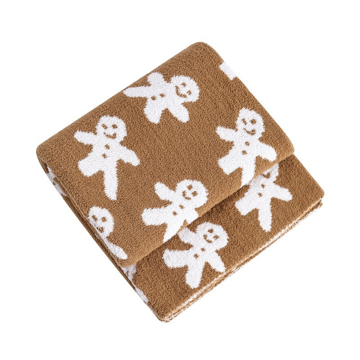 Decorative Knit Throw Blanket Kalsten