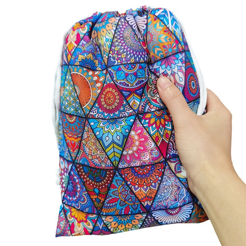 Beach blanket with maritime turtle motif Kalsten