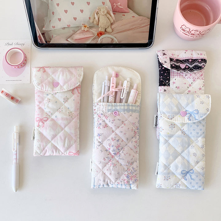 Quilted Pencil Case Holder