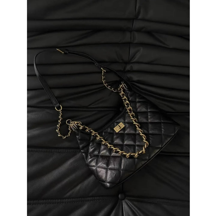 Elegant Quilted Shoulder Bag Kalsten