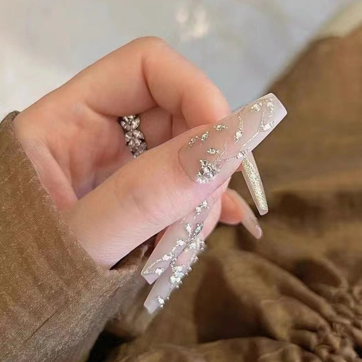 Decorative Floral Press-On Nails  1791803910