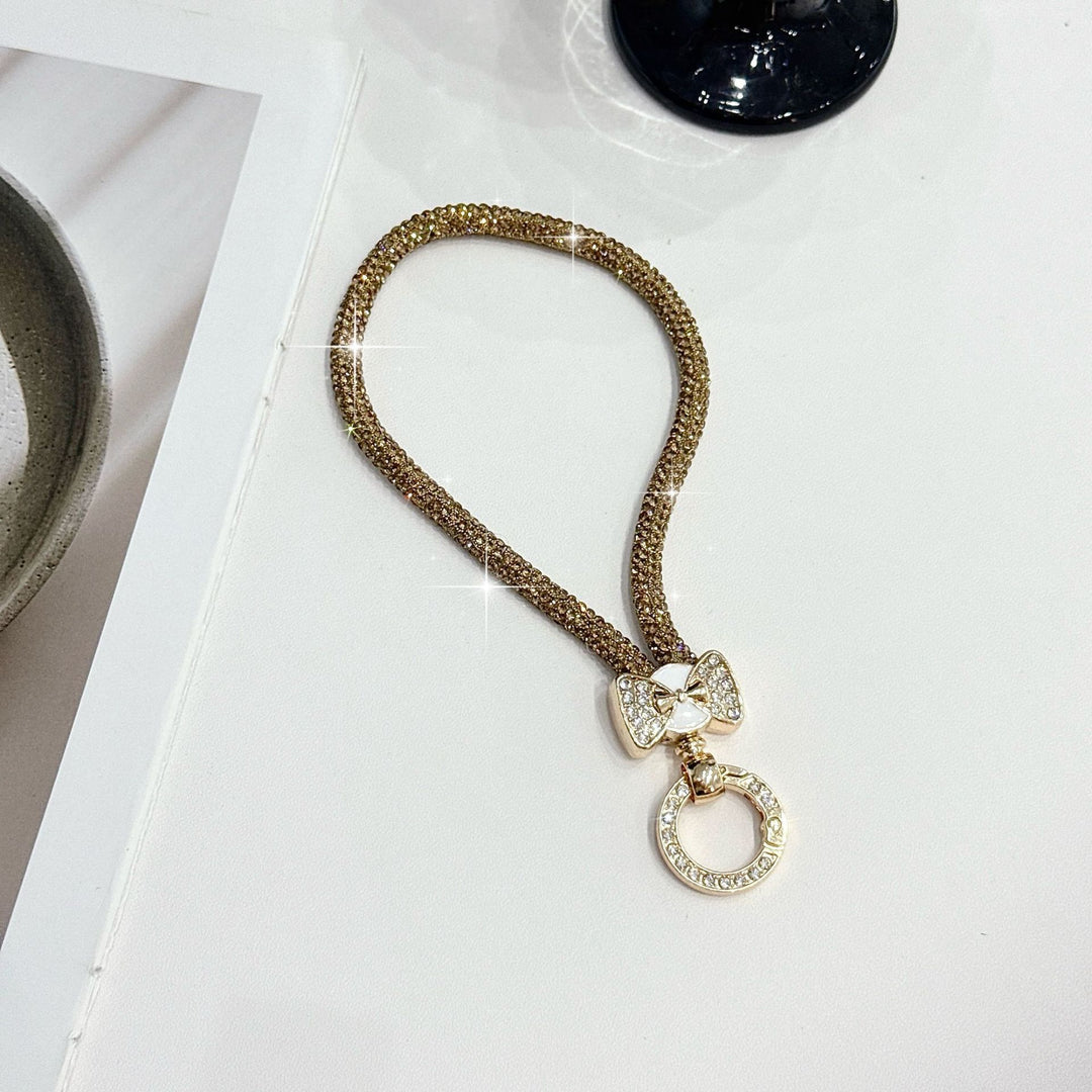 Elegant Bow Charm Necklace Kalsten
