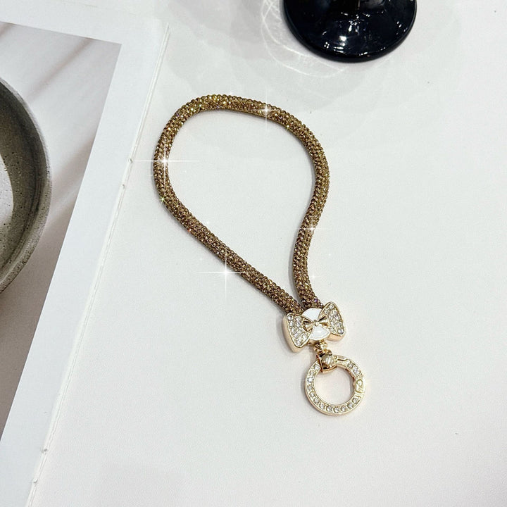 Elegant Bow Charm Necklace Kalsten