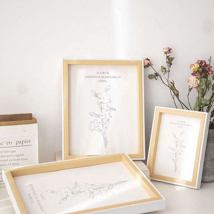 Elegant Floral Art Print Frame