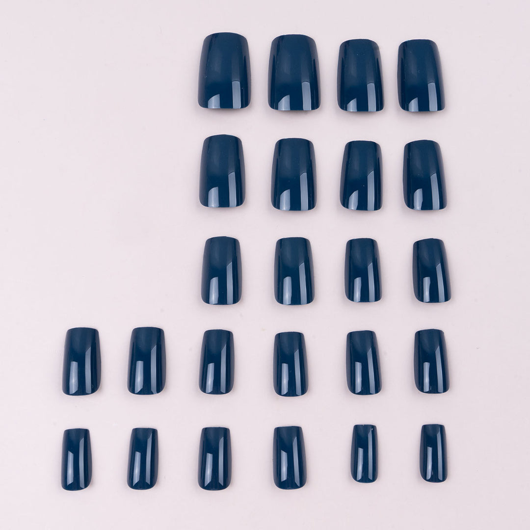 Elegant Square-Shaped Press-On Nails