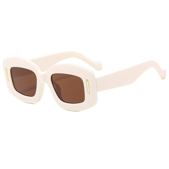Women's Fashion Square Sunglasses with Trendy Frame Kalsten
