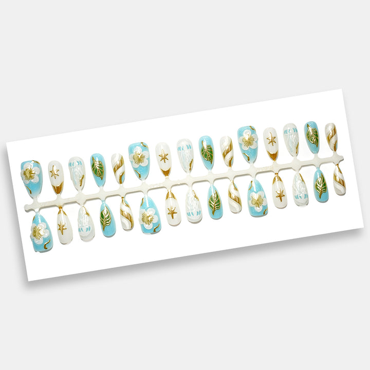 Decorative Acrylic Press-On Nail Art Collection