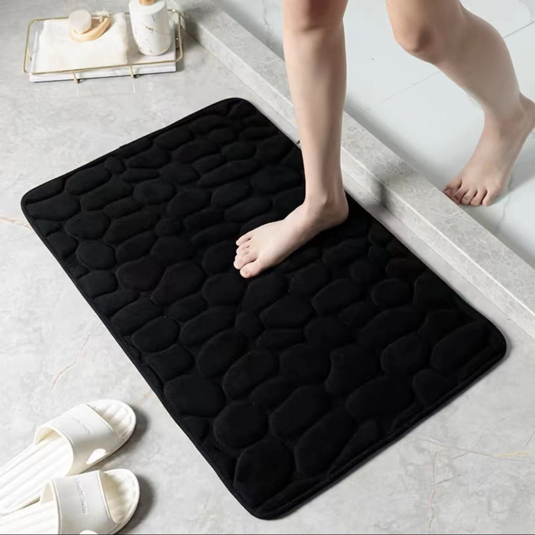 Soft Textured Bath Mat for Bathroom Floor