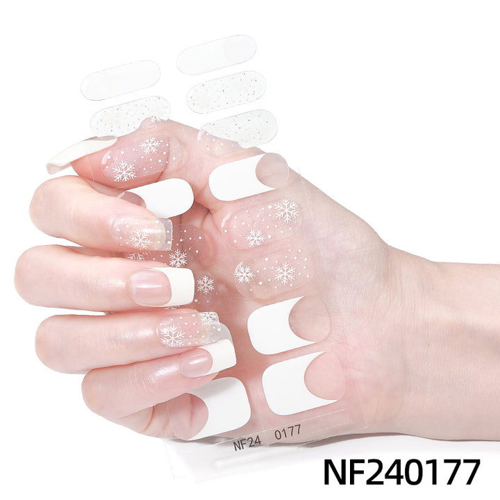 Festive-Themed Nail Art Stickers