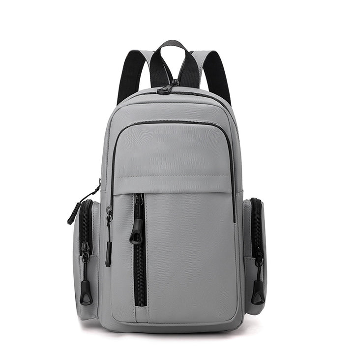 Multi-Compartment Crossbody Sling Backpack
