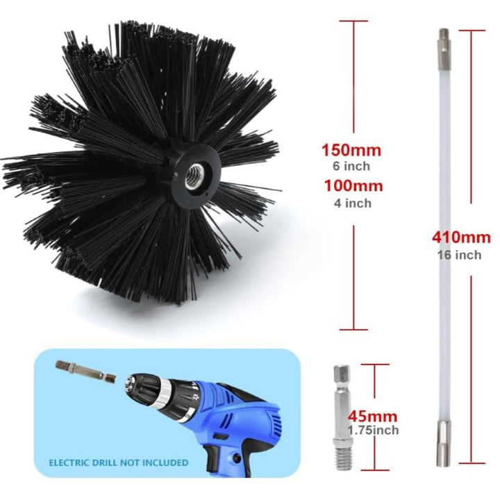Versatile Cleaning Brush Attachment System Kalsten