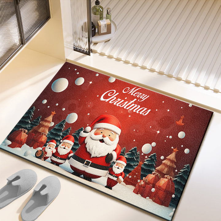 Holiday-Themed Decorative Area Mat Kalsten