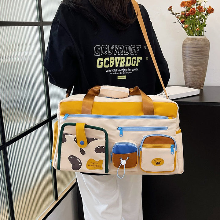 Playful Pet-Themed Travel Duffle Bag Kalsten