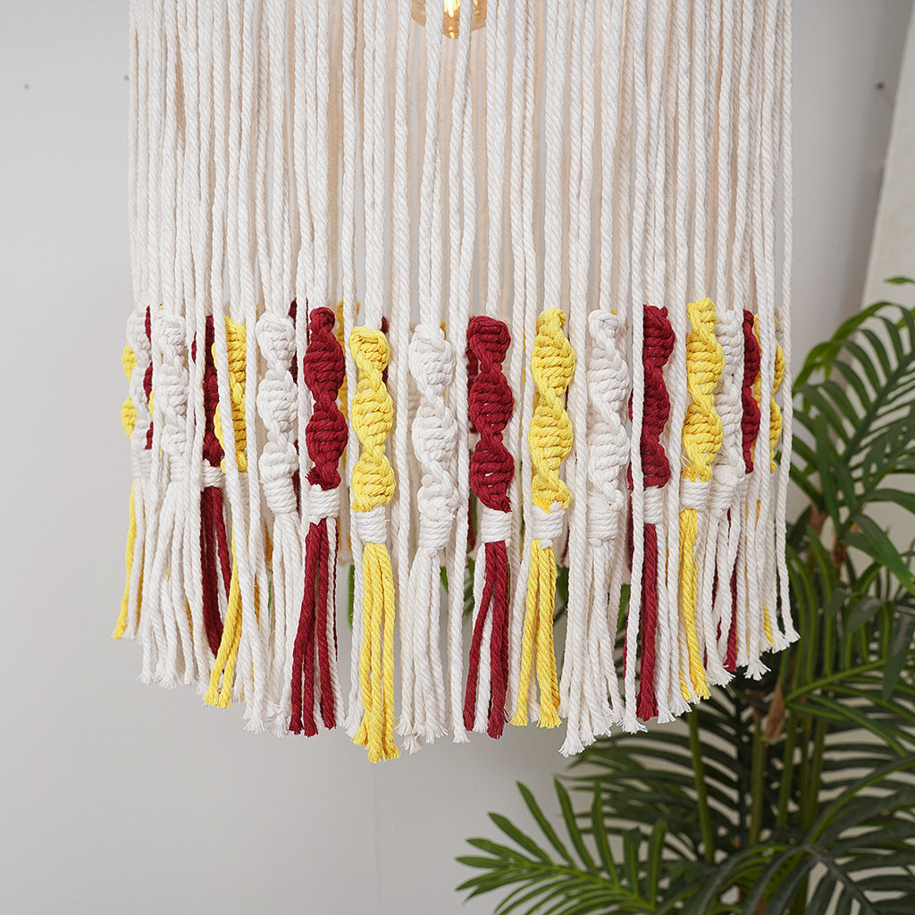 Decorative Macrame Pendant Light Cord Kalsten