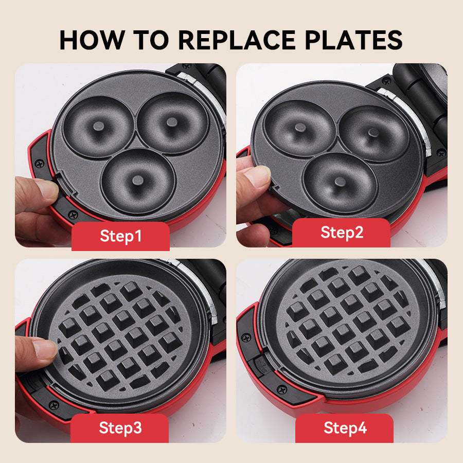 Multifunctional Breakfast Waffle Maker Kalsten